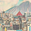 Details of Ambato poster of Ecuador by Alecse