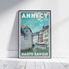 Annecy Poster by Alecse, France Travel Poster