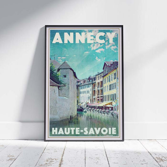 Affiche Annecy par Alecse, France Travel Poster
