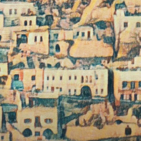 Details of Capadocia Poster, Turkey Travel Poster