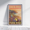 Oiseaux Pura Vida par Alecse, affiche du Costa Rica