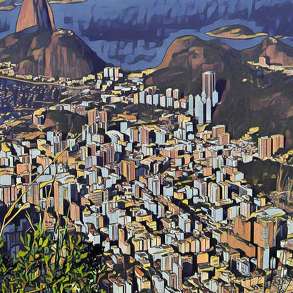 Details of RIO DE JANEIRO Poster | 50 ex only | Limited Edition Brazil Poster