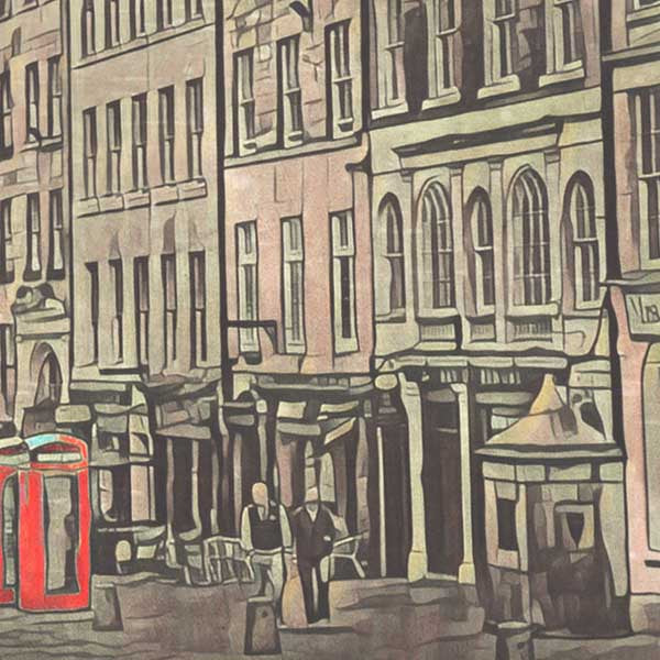 Details of EDINBURGH Poster | 50ex only | Limited Edition SCOTLAND Poster