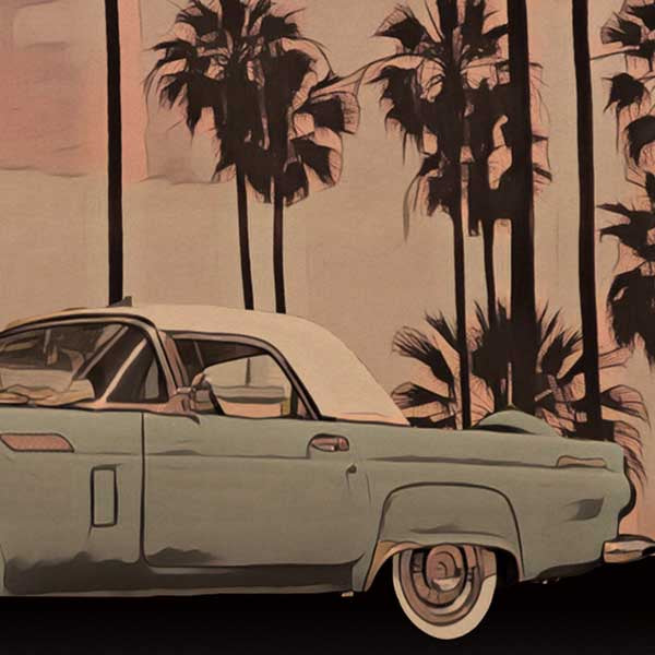 Details of California Dream poster by Alecse