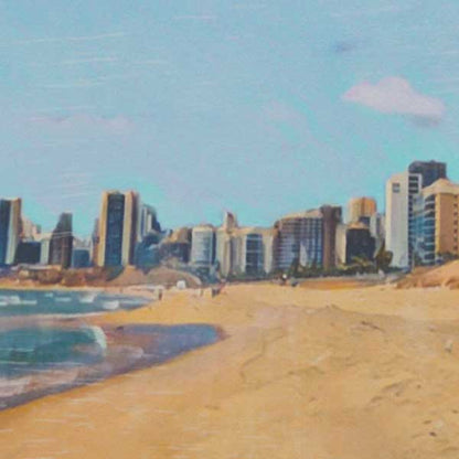 Close-up on Beirut poster by Alecse | Lebanon Travel Poster