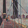 Details of New York poster Brooklyn Bridge | Classic New York Print