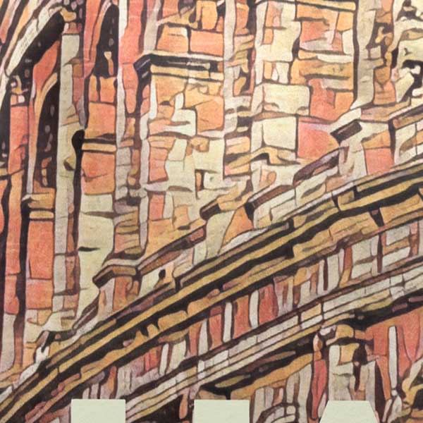 Details of the Colosseo | Roma poster