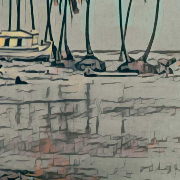 Details of Poster of Port Limon | Costa Rica Gallery Wall Print of Port Limon