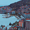Details of Split Poster Panorama | Croatia Gallery Wall Print of Split