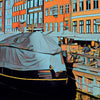 Details of Nyhavn Boats poster Copenhagen | Denmark Gallery Wall Print