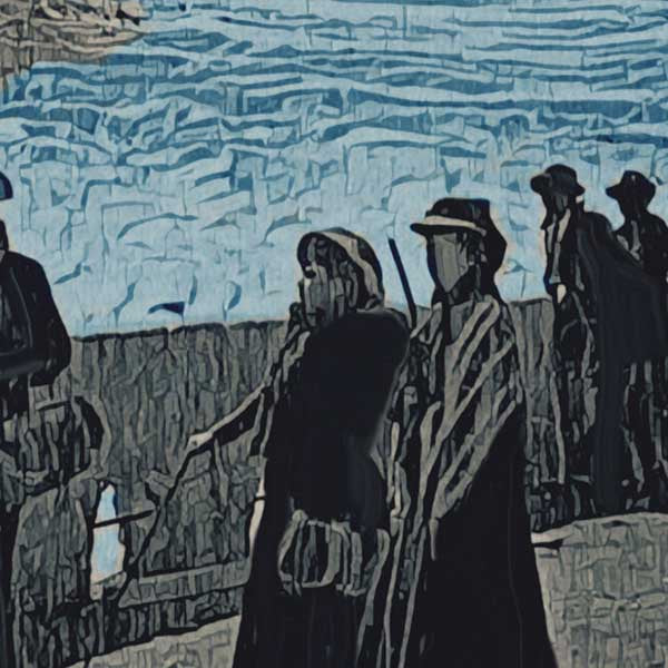 Details of Chamonix poster Sea Ice 2 | France Vintage Travel Poster by Alecse