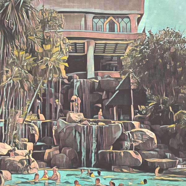 Details of Pattaya Poster Long Beach | Thailand Gallery Wall Print of Pattaya