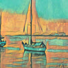 Détails de l'affiche de San Diego Voile | California Classic Sailing Print San Diego