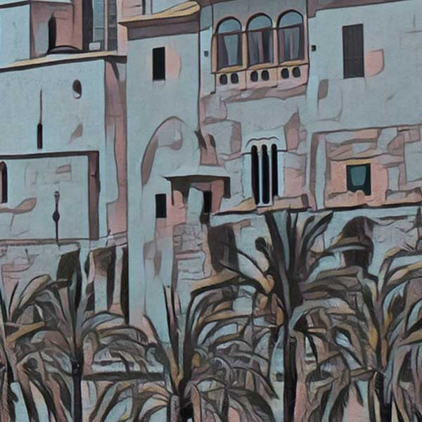 Details of Mallorca Poster Cathedral | Palma de Mallorca Classic Print