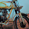 Details  of Cafe Racer Classic Print | Sri Lanka Travel Poster