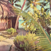 Détails de l'affiche des Tuamotu de Tikehau (Polynésie)