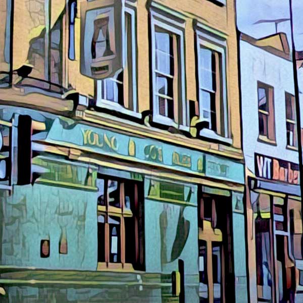 Details of Wandsworth poster "Tonsley Hill" by Alecse