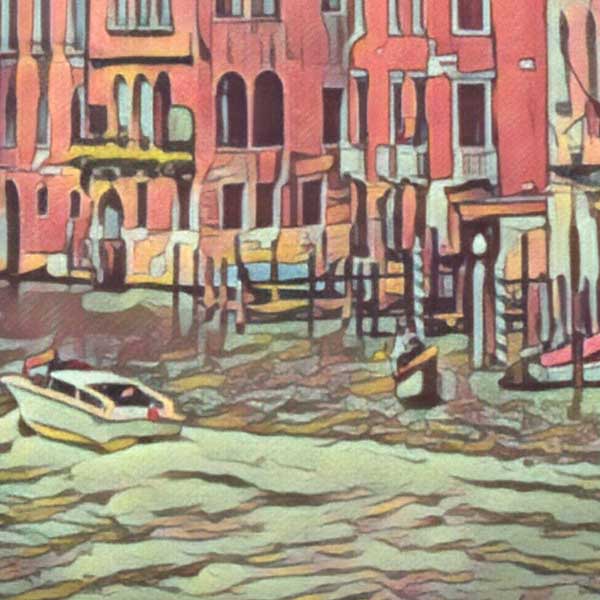 Details of the Venezia poster La Dominante