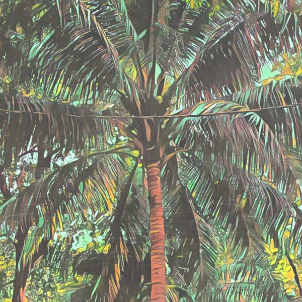 Details of Bangkok Poster Lumphini Park | Thailand Travel Poster