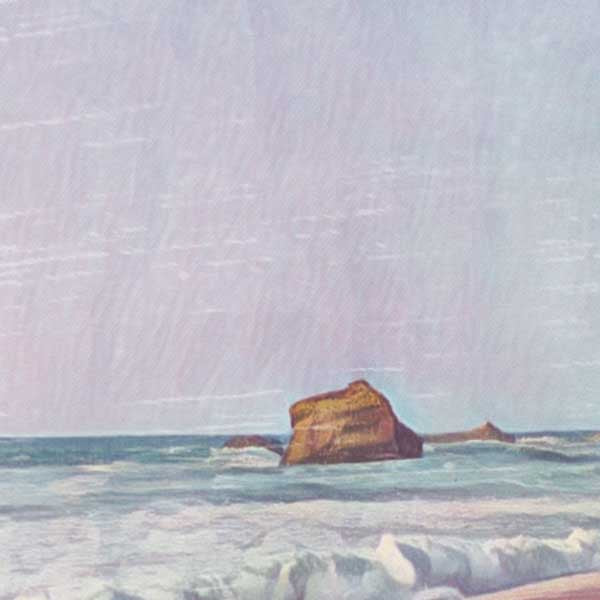 Details of Miramar Beach Poster Biarritz, limited edition vintage inspired poster