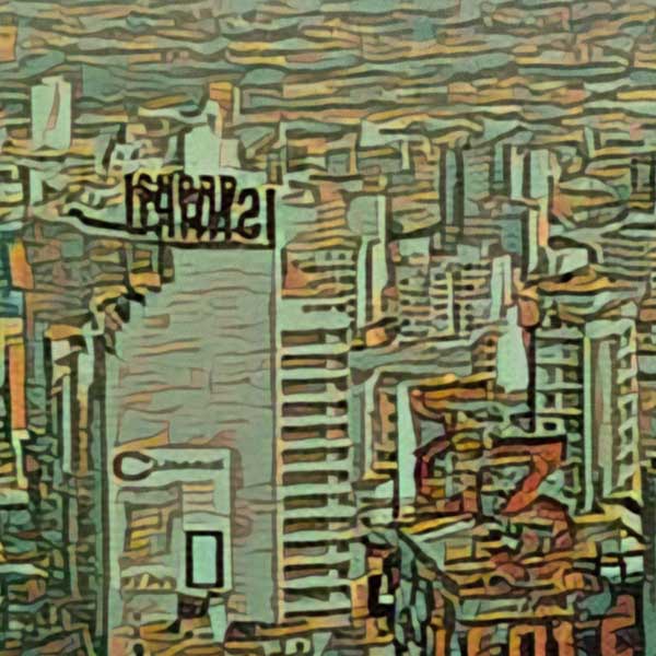 Details of Sao Paulo poster Panorama | Brazil Classic Print of Sao Paulo