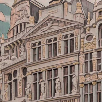 Details of Brussels poster