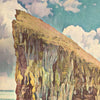 Details of Drangarnir rock in the Faroe Islands poster by Alecse