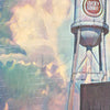 Details of the Lucky Strike tower in the Durham poster