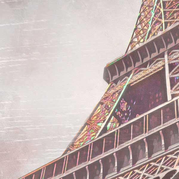 Details of the Eiffel Tower poster | Champ de Mars