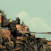 Détails de l'affiche DINARD PALMERAIE | Galerie Bretagne Affiche Murale de Dinard