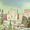 Details of the Alhambra poster | Spain Gallery Wall Print of Granada