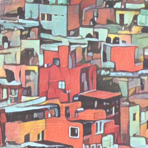 Details of Guanajuato Poster | Mexico Vintage Travel Poster