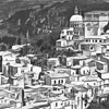 Details of Ragusa Ibla Vintage poster | Retro Art Print of Sicily Italy