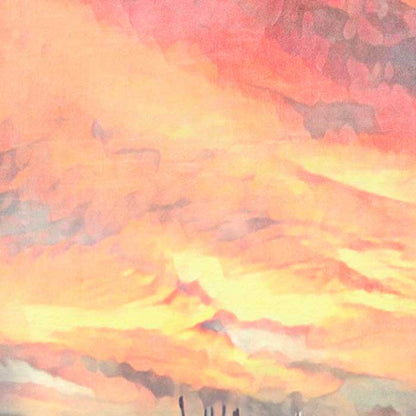 Affiche de Long Beach Island au coucher de soleil