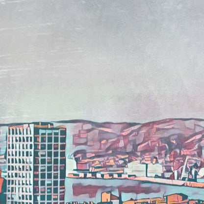 Details of the Marseille poster