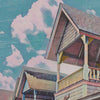 Close-up of the Martha's Vineyard poster by Alcese