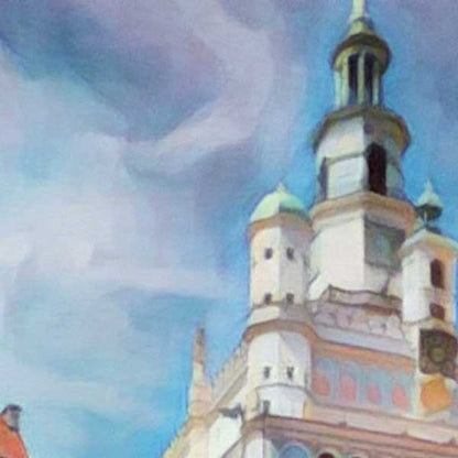 Details of the Poznan poster of Poland by Alecse