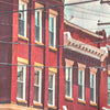 Details of the old building in Richmond poster