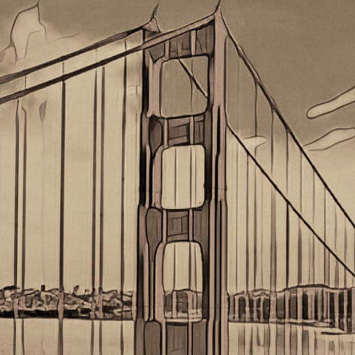 Golden Gate San Francisco Poster