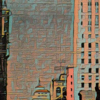 Details of San Francisco Poster Market Street