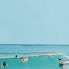 Détails du spot de surf de Main Point dans l'affiche d'Arugam Bay par Alecse