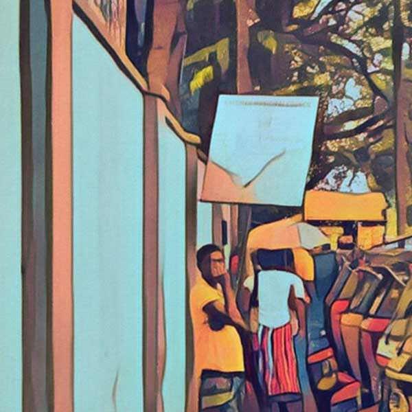 Details of the tuktuk poster by Alecse | Colombo Classic Print