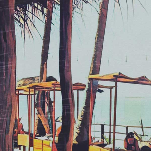 Détails de l'affiche de voyage Sri lanka par Alecse