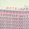 Details of the Hotel Uzbekistan in the Tashkent poster Stone City