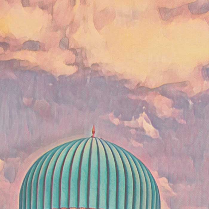 Details of the Tashkent Poster of Uzbekistan