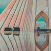 Details of Azadi Tower poster of Tehran