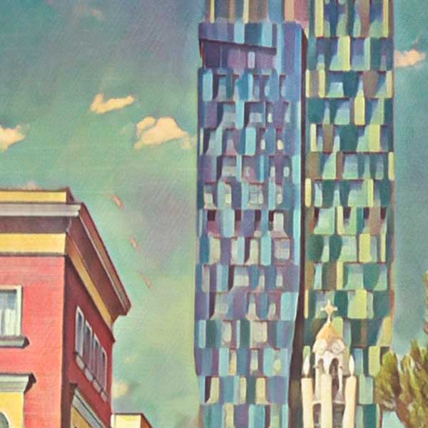 Details of the Tirana poster by Alecse