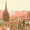 Details of Oxford Poster Dreaming Spires | UK Vintage Travel Poster