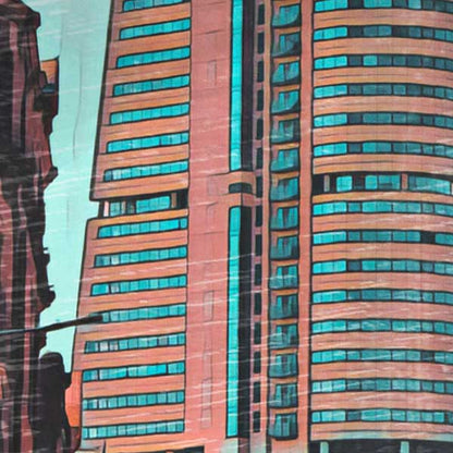 Details of Leeds Poster The Dalek | Yorkshire UK Retro Poster