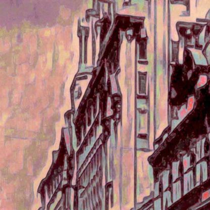 Details of Manchester Poster Cottonpolis | United Kingdom Vintage Travel Poster